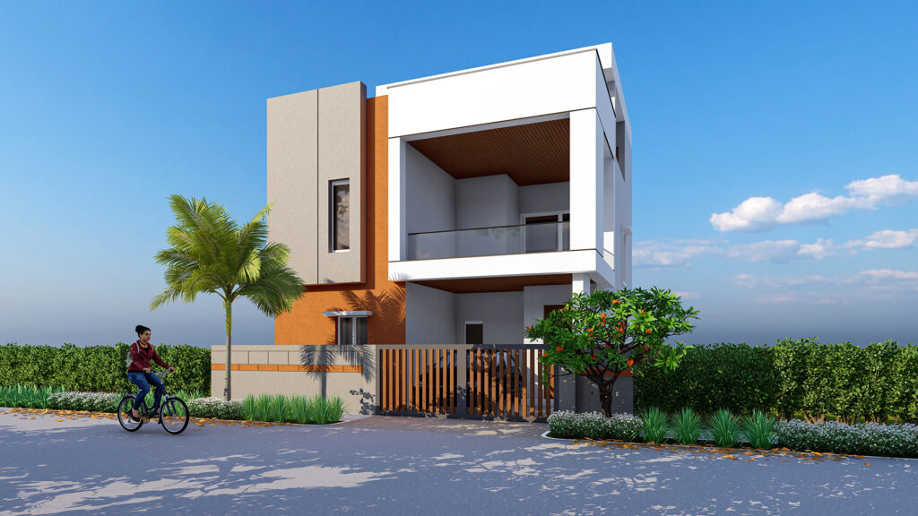 Duplex east wood color_1 - Photo